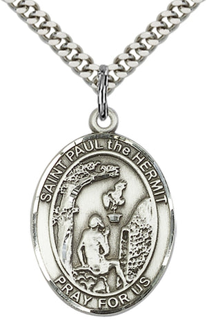 Paul the Hermit Pendant Necklace