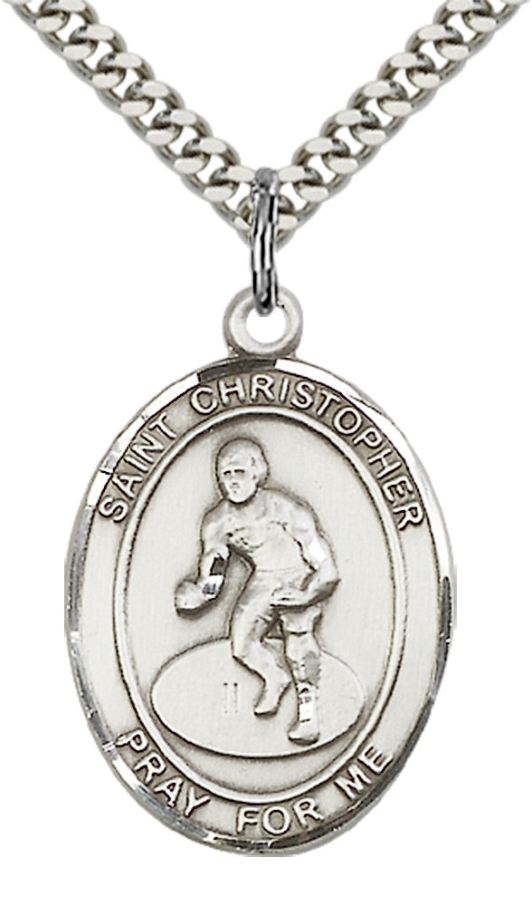 Saint Christopher Wrestling Pendant