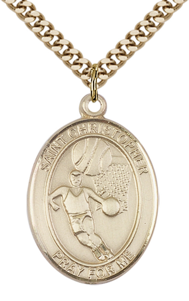 Saint Sebastian Basketball Pendant