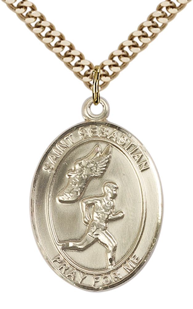 Saint Sebastian Track and Field Pendant