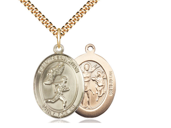 Saint Sebastian Track and Field Pendant
