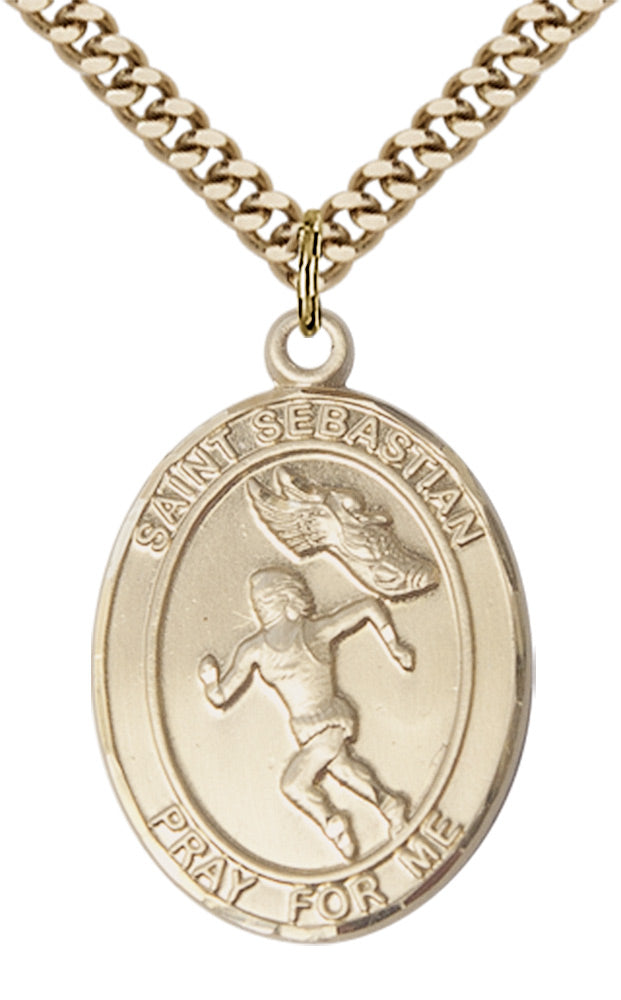 Saint Sebastian Track & Field Pendant