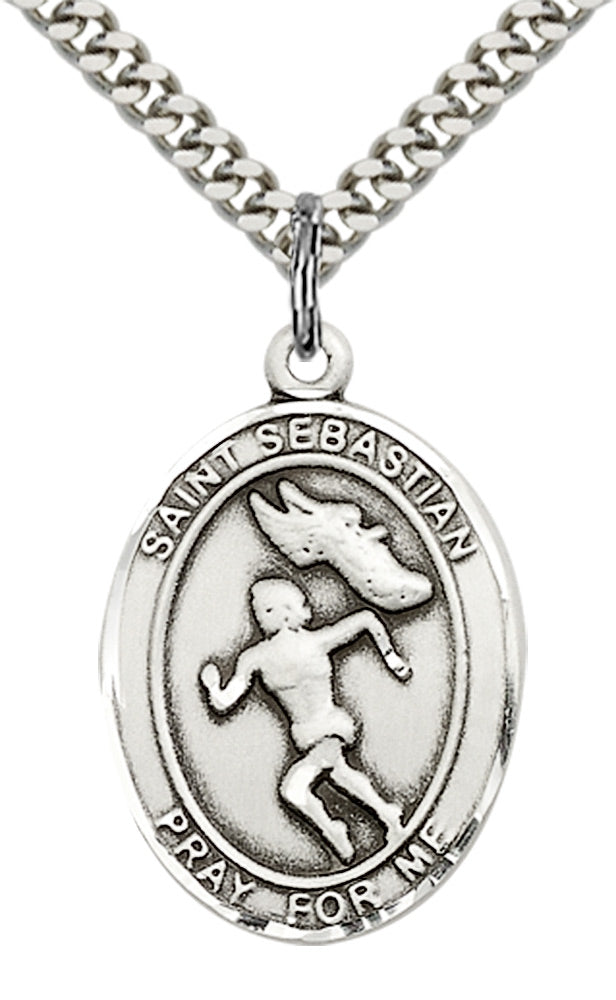 Saint Sebastian Track and Field Pendant