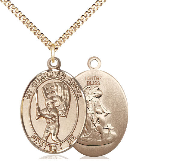 Guardian Angel Baseball Pendant