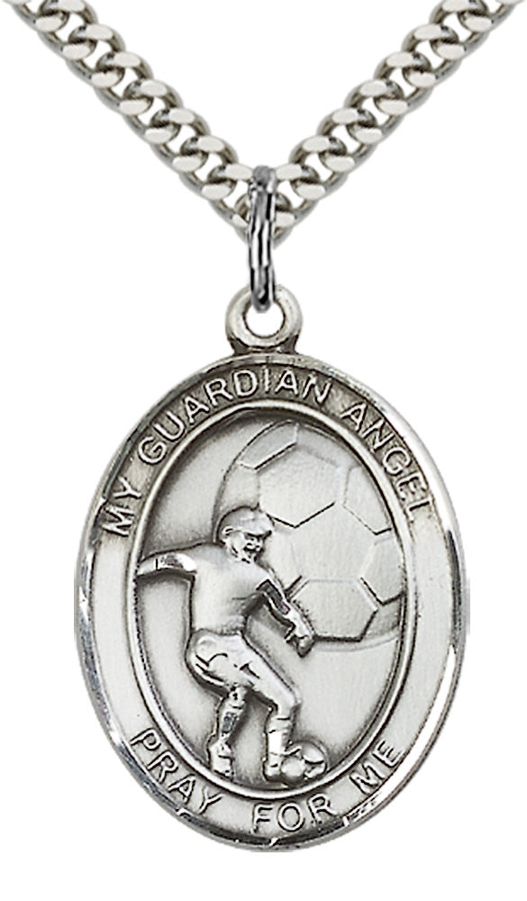 Guardian Angel Soccer Pendant