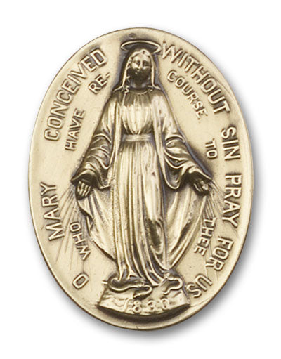 Immaculate Conception Visor Clip