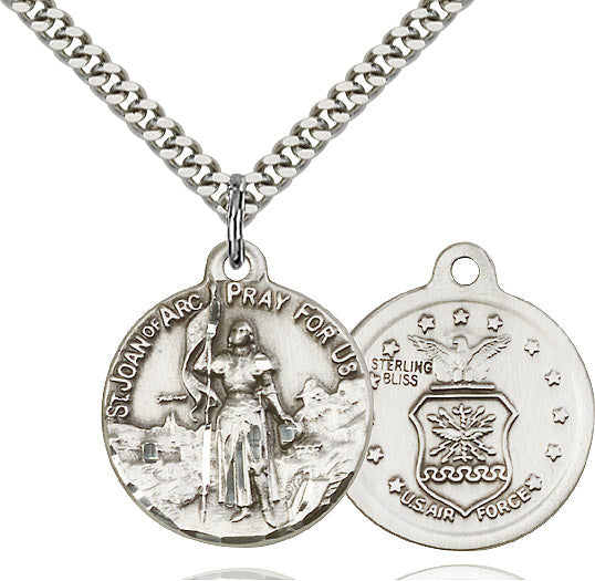 Saint Joan of Arc Air Force Pendant