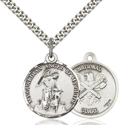 Guardain Angel National Guard Pendant