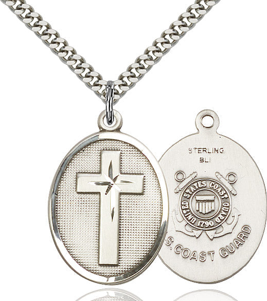 Cross Coast Guard Pendant