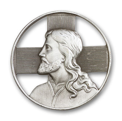 Jesus Visor Clip