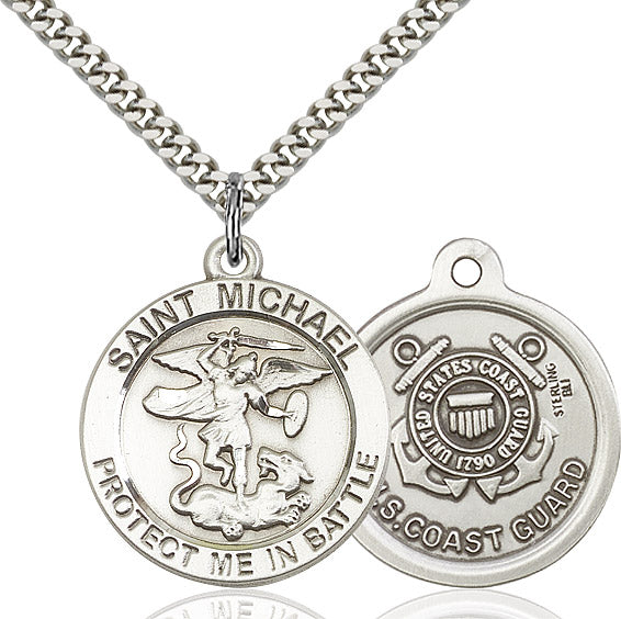 Saint Michael Coast Guard Pendant