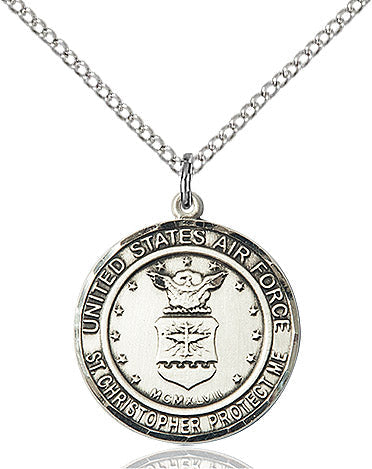 Air Force St Christopher Pendant