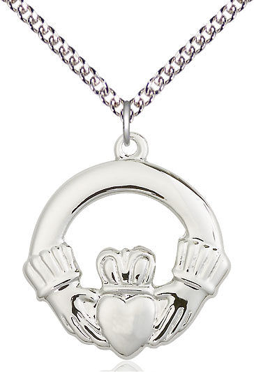 Claggagh Pendant - 24" Chain