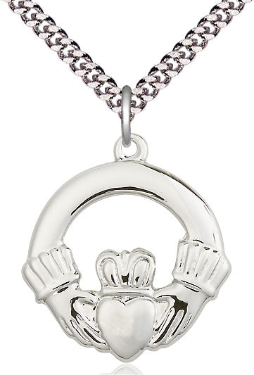 Claggagh Pendant - 24" Chain