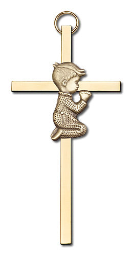 Praying Boy Wall Cross