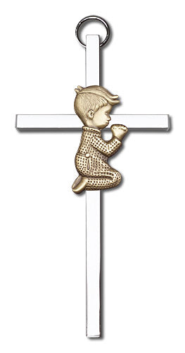 Praying Boy Wall Cross