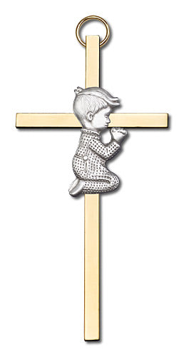 Praying Boy Wall Cross