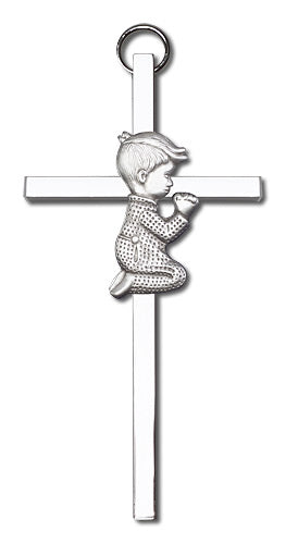 Praying Boy Wall Cross