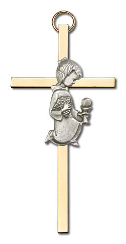 Communion Girl Wall Cross