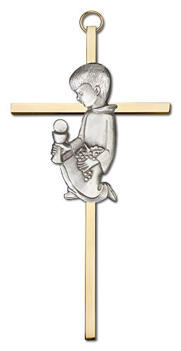 Communion Boy Wall Cross