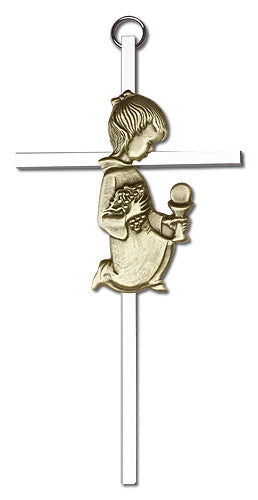Communion Girl Wall Cross