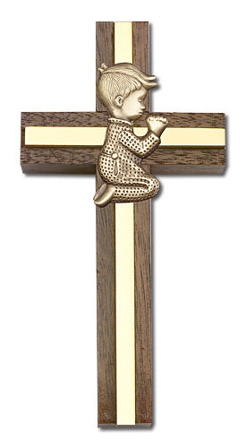 Praying Boy Wall Cross