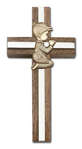 Praying Boy Wall Cross