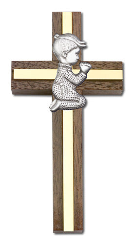 Praying Boy Wall Cross