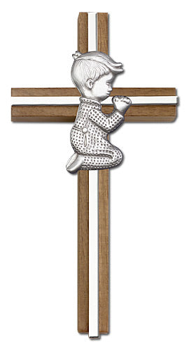 Praying Boy Wall Cross