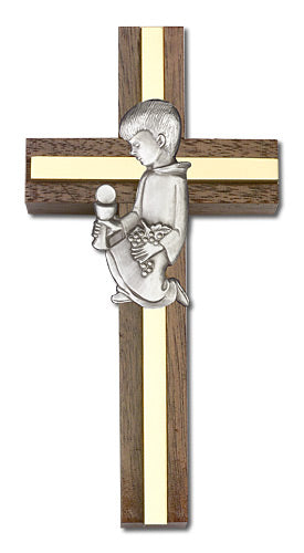 Communion Boy Wall Cross
