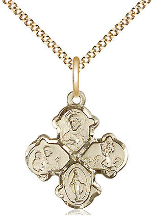 4-Way Pendant Necklace