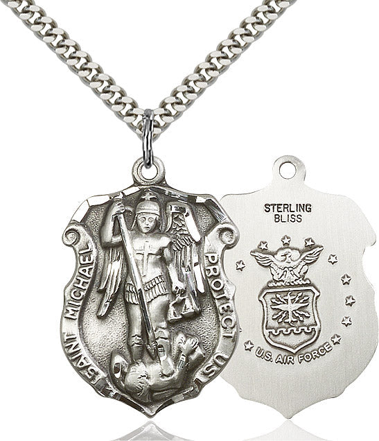 Saint Michael Air Force Pendant