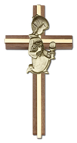 Communion Girl Wall Cross
