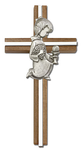 Communion Girl Wall Cross