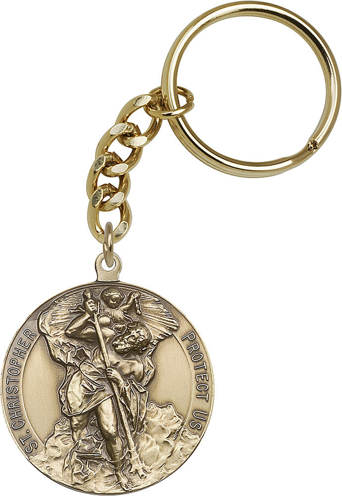 Saint Christopher Keychain