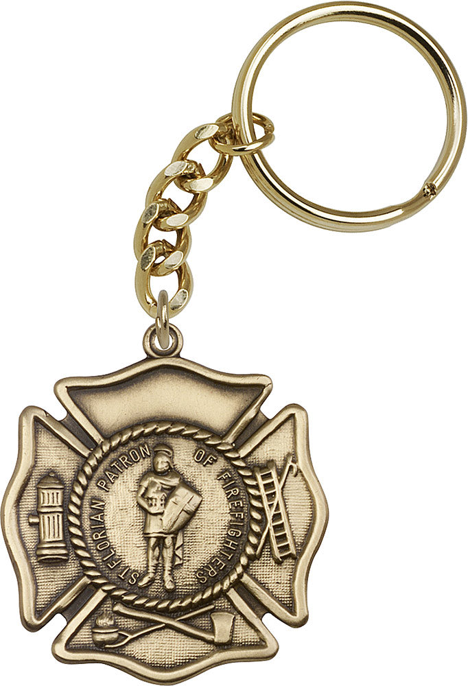 Saint Florian Keychain
