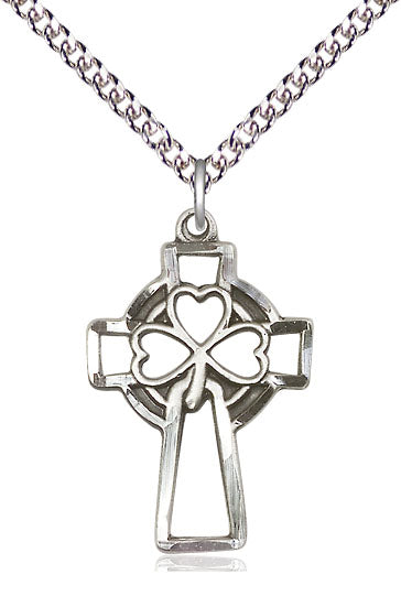 Shamrock Cross Pendant