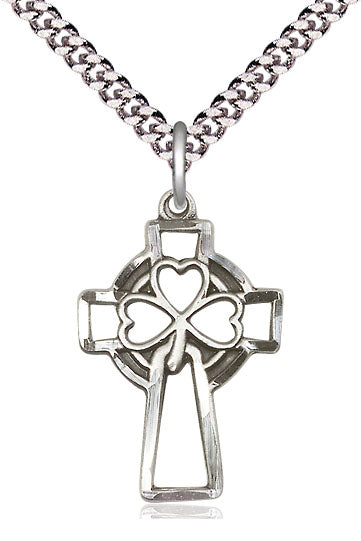 Shamrock Cross Pendant
