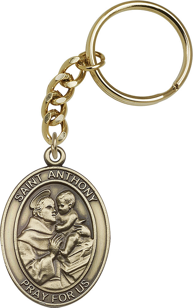 Saint Anthony Keychain