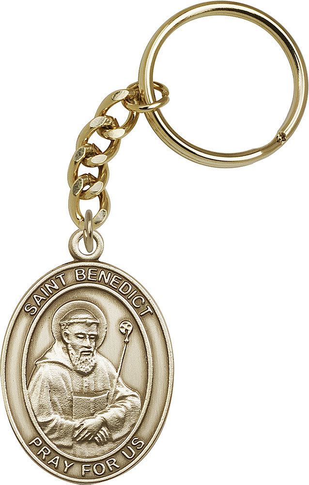 Saint Benedict Keychain