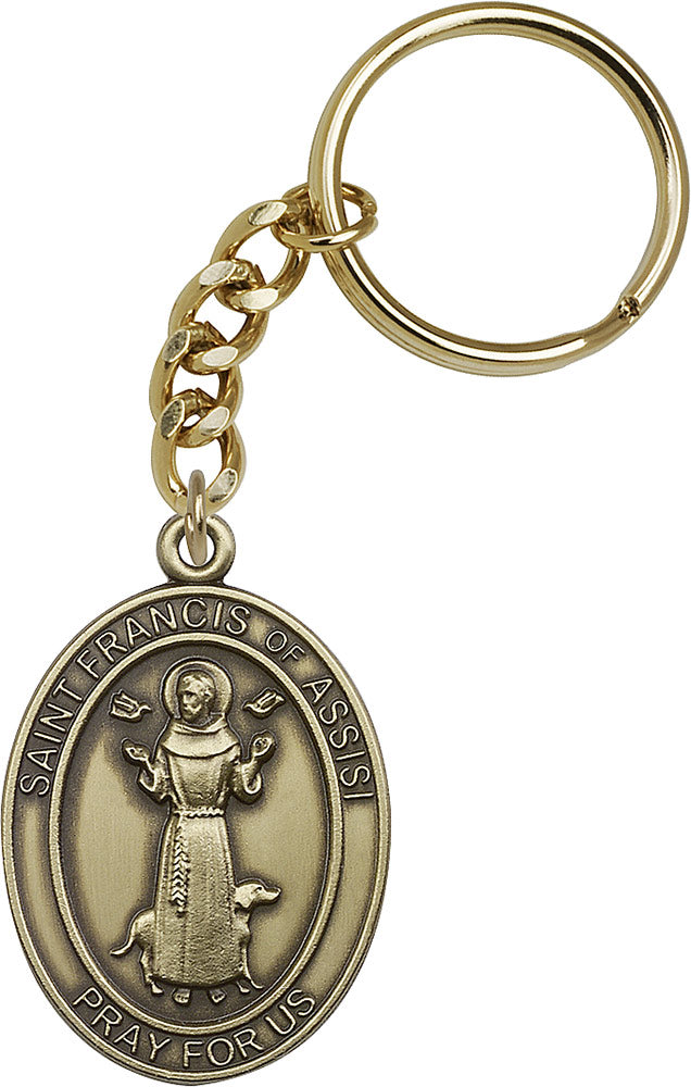 Saint Francis of Assisi Keychain