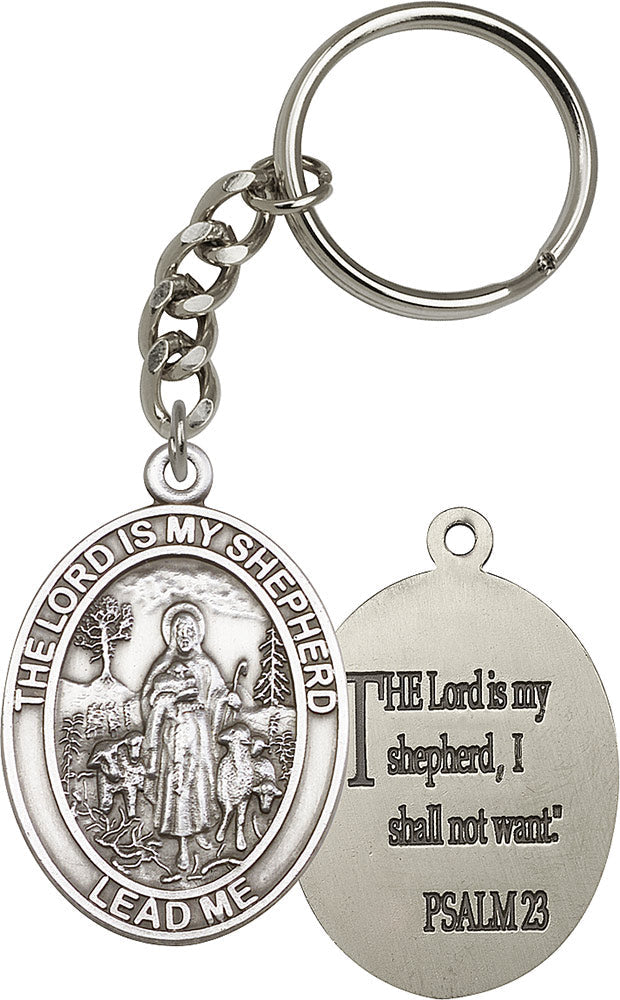 Lord Is My Shepherd Keychain