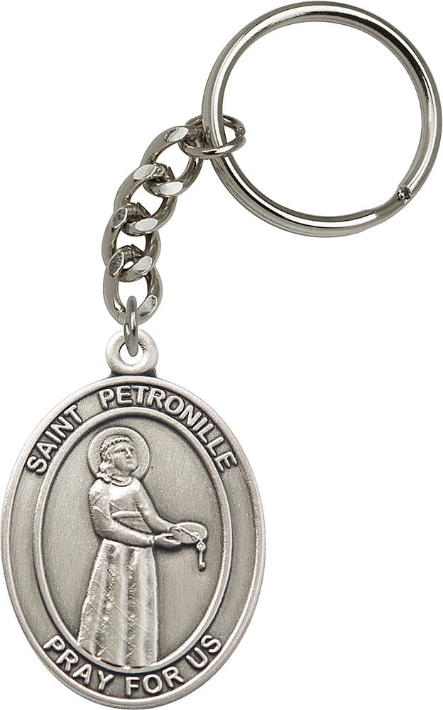 Saint Petronille Keychain