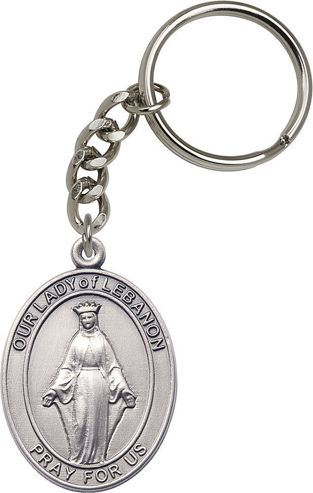 Our Lady of Lebanon Keychain