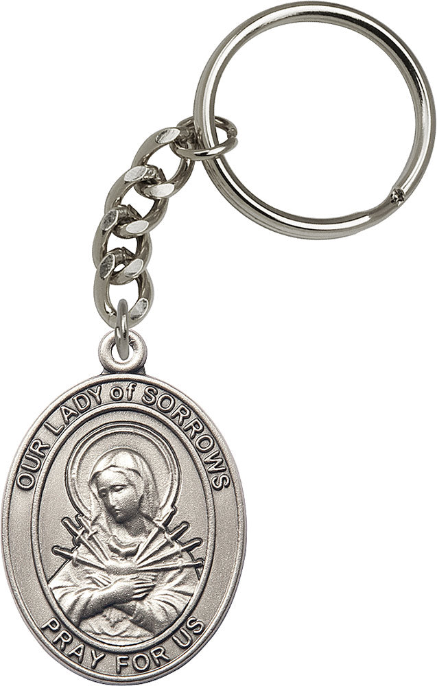 Our Lady of Sorrows Keychain