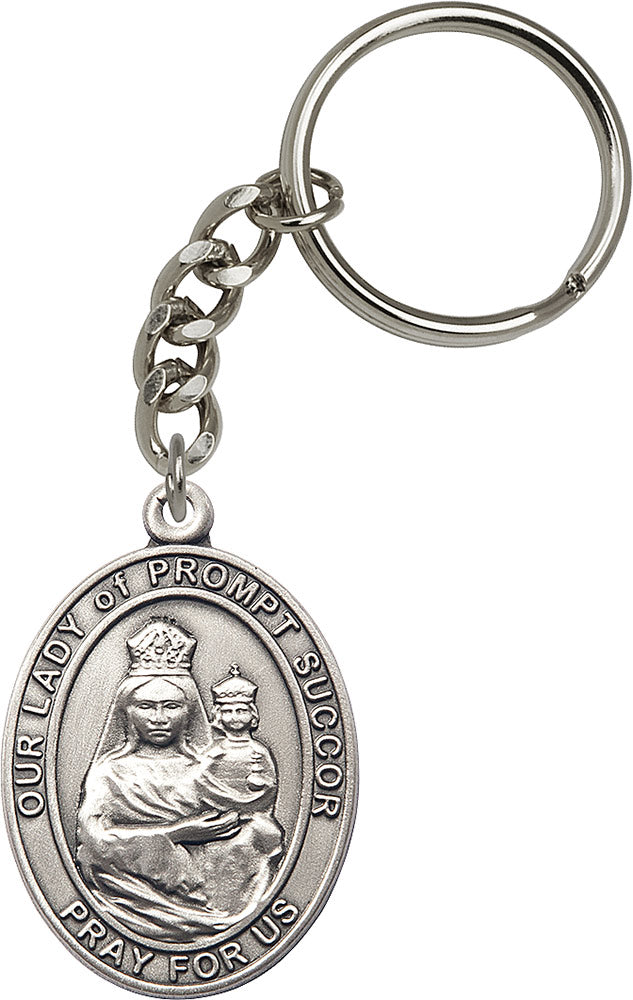 Our Lady of Prompt Succor Keychain