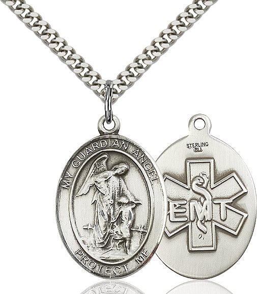 Guardian Angel EMT Pendant Necklace