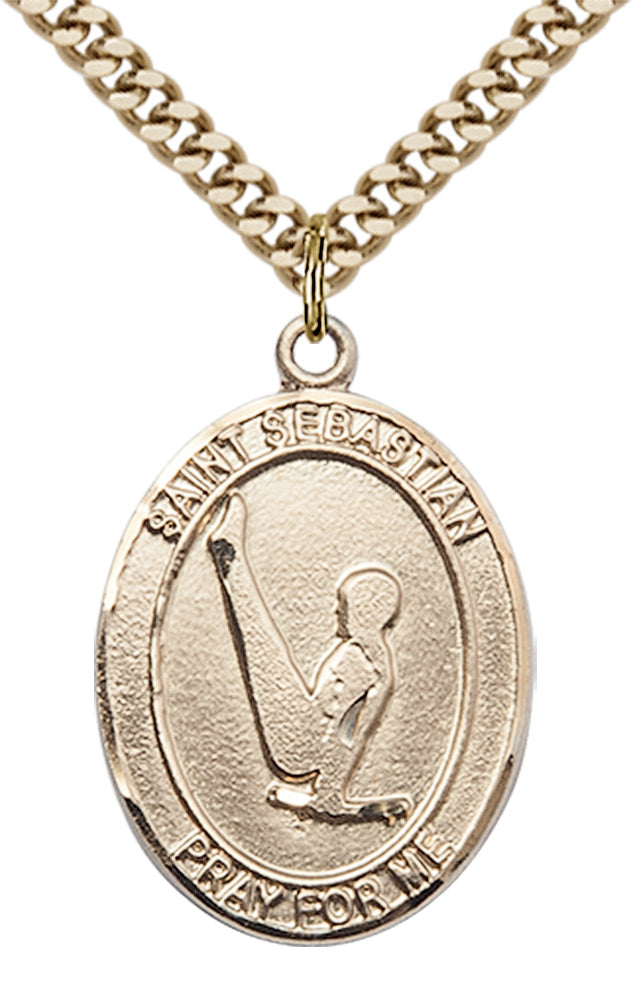 Saint Sebastian Gymnastics Pendant