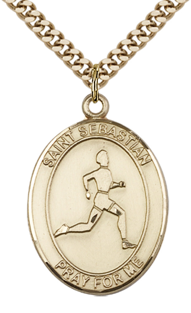 Saint Sebastian Track and Field Pendant