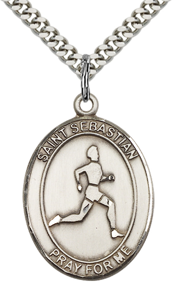Saint Sebastian Track and Field Pendant